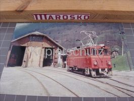 Echtfoto: Triebwagen der Sernftalbahn, ca 1968, Sernftalbahn