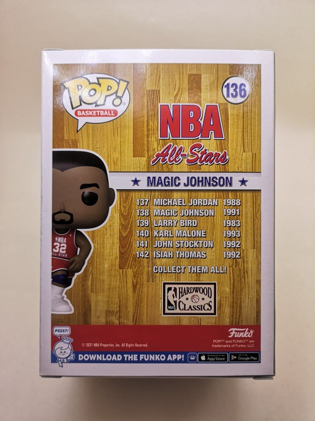 Funko Figuren: Funko Pop Magic Johnson #136 – Neu und originalverpackt aus Riehen von _TheCollectorShop_ 1