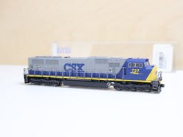 KATO US Diesellok SD70 CSX - Digital + Sound N Neuwertig