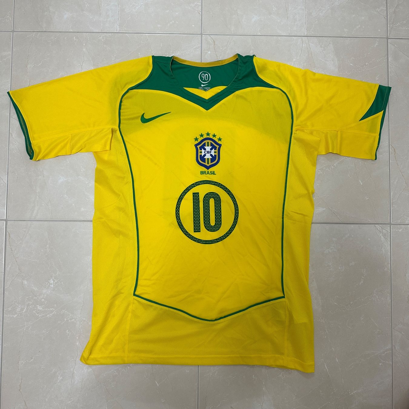 Nike Canottiere & Pantaloni: Brasilien Ronaldinho Trikot Grösse L – Nuovo (secondo la descrizione) da Liestal venduto da tha_dg6j