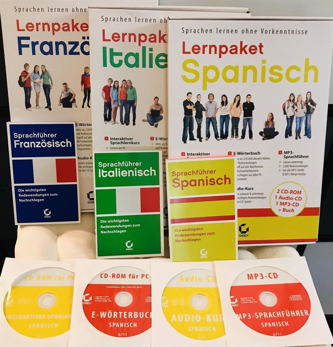 Scuola & Università: Sprachkurs Französisch 4 CDs + Buch – Nuovo e nell'imballaggio originale da Hünenberg See venduto da Brocki-321