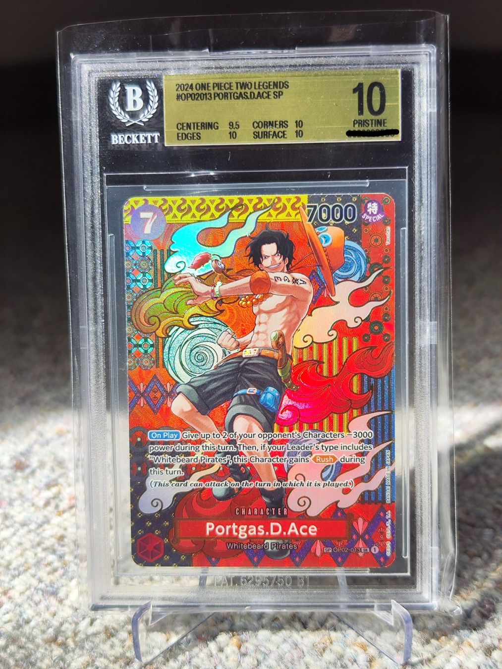 Bandai Sammelbilder & Trading cards: OnePiece TCG - SP ACE BGS 10 – Neu (gemäss Beschreibung) aus Herisau von GoodForGood