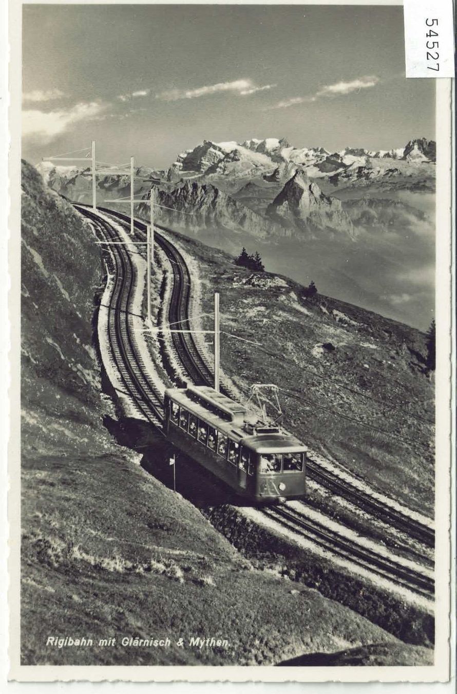 Cartoline postali: Rigi-Bahn – Usato da Ettingen venduto da Kartenplanet