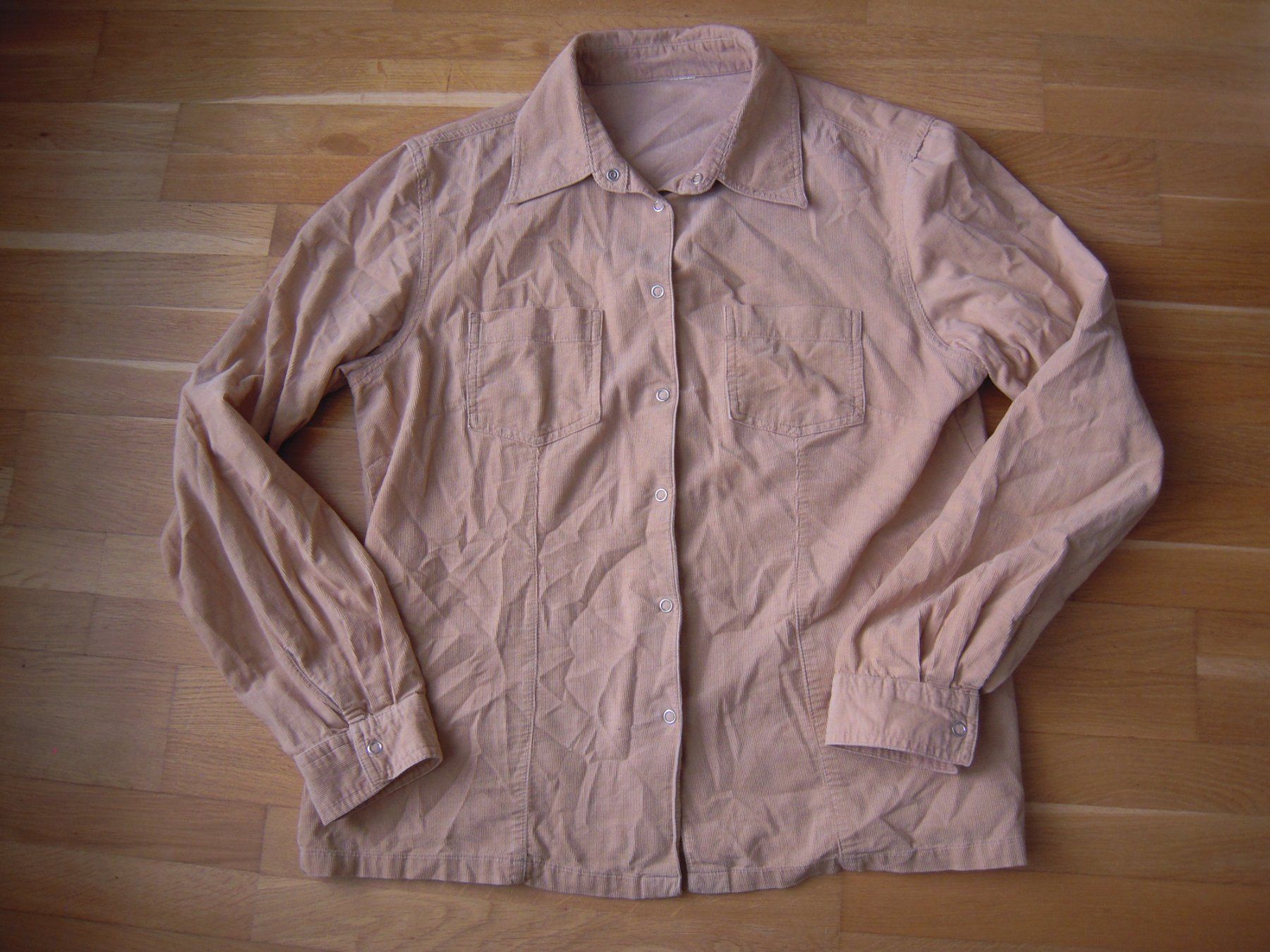 Camicette: Dünne beige Cord-Bluse Gr S – Nuovo (secondo la descrizione) da Uzwil venduto da visions77