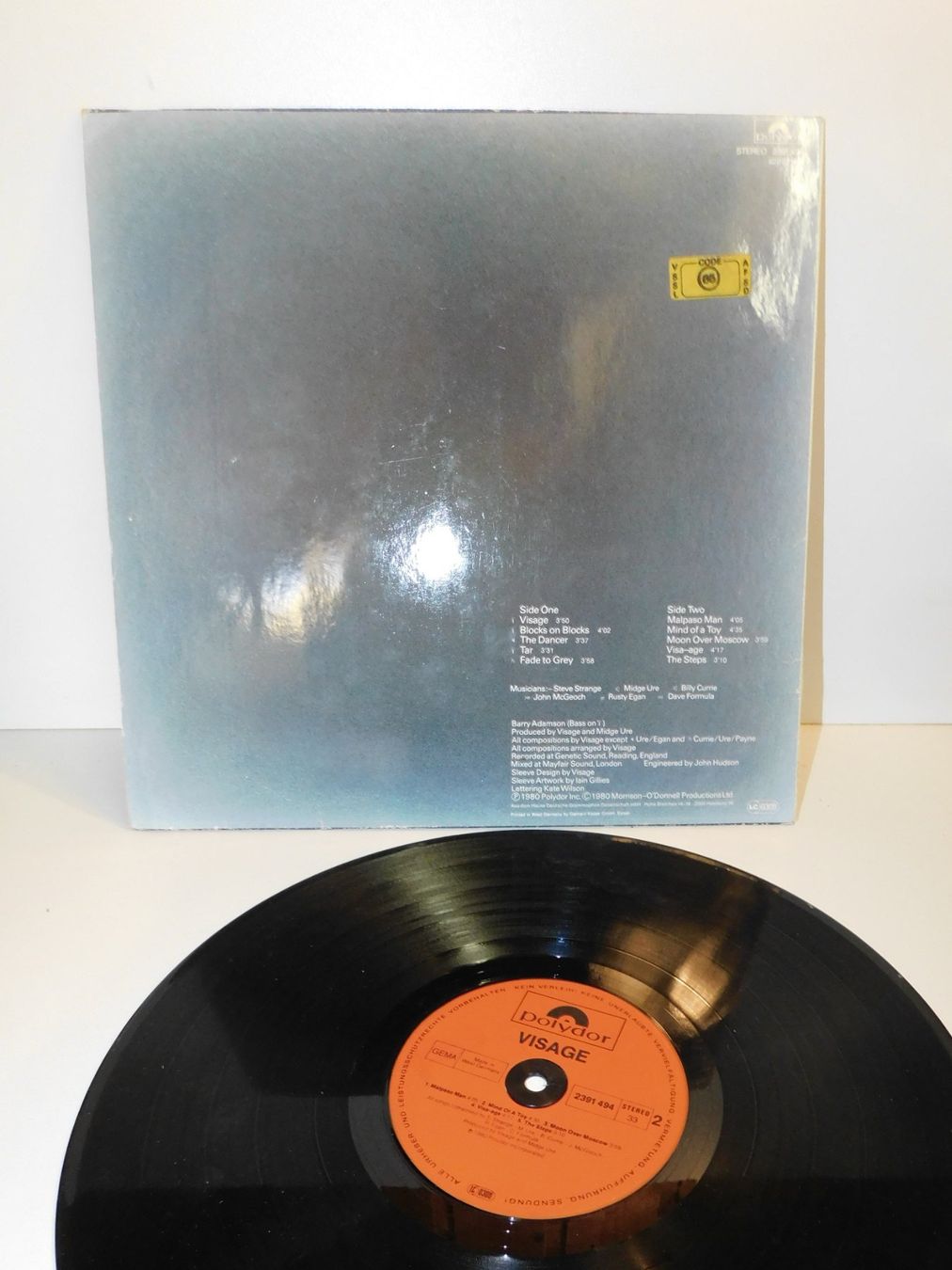 Dischi in vinile: LP  Visage -  - 1980 Malpaso Man Schallplatte    LP – Usato da Sursee venduto da 76