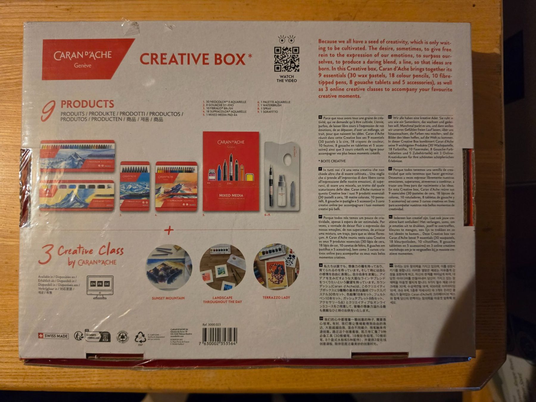 Caran D'Ache Bleistifte, Farbstifte & Kreide: Caran D'Ache Creative Box Neu! – Neu und originalverpackt aus triesenberg von wisi369 1