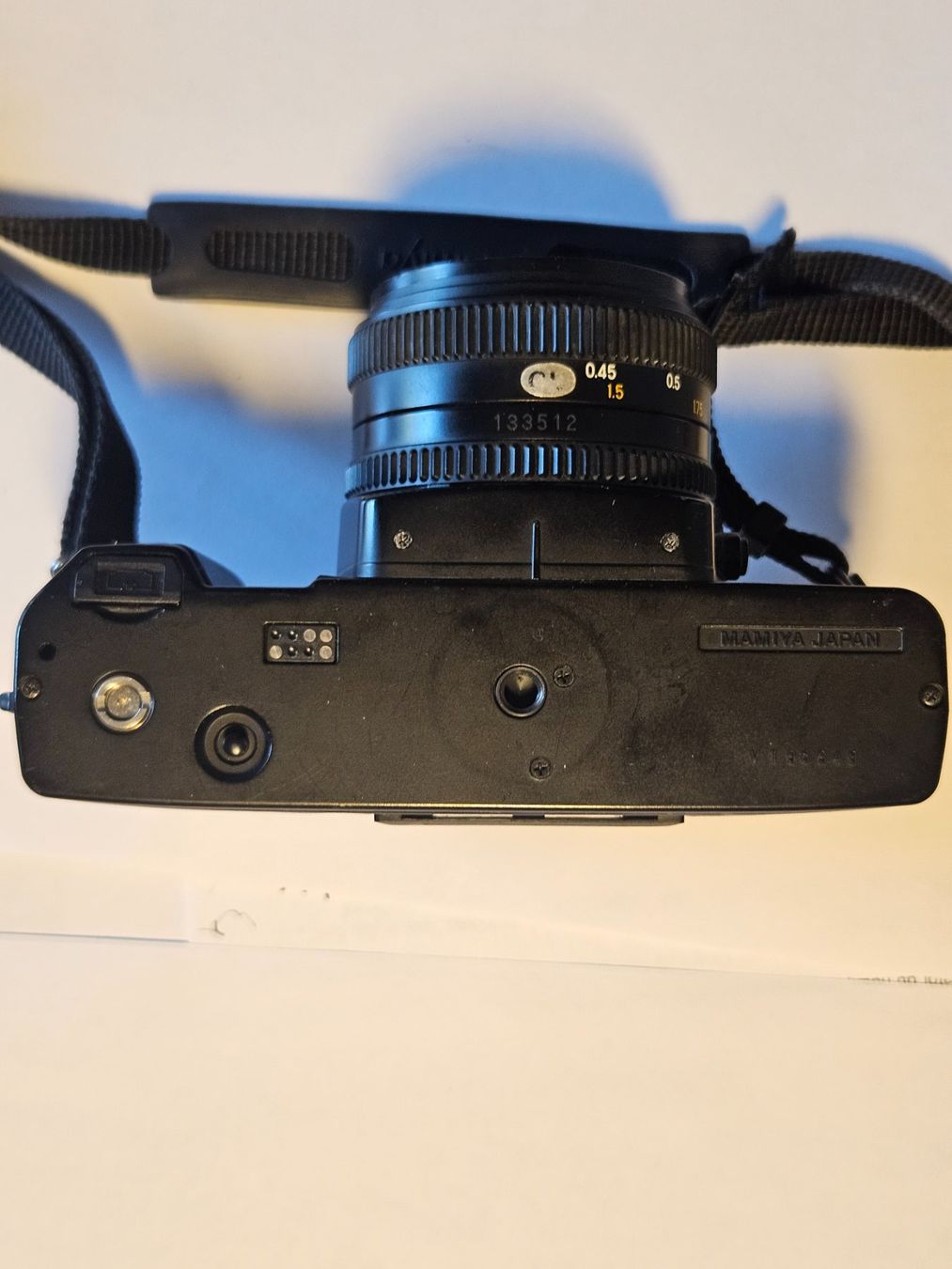 Mamiya Kamera: Mamiya ZM Quartz Spiegelreflexkamera mit Objektiv und Blitz – Gebraucht aus Zürich von Leimbi28 5