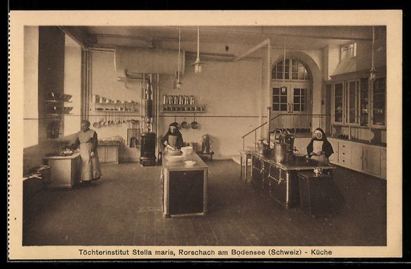 Ansichtskarten: Rorschach am Bodensee, Töchterinstitut  – Gebraucht aus Berlin von bartko-reher