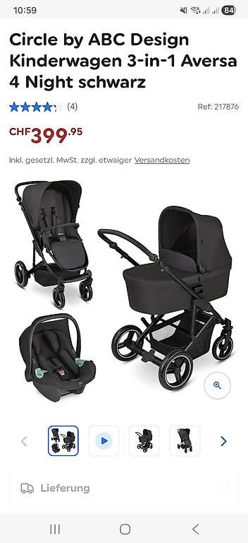 Carrozzine: Kinderwagen wie NEU  – Usato da Moosseedorf venduto da mag_k9m5 4