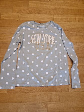 T-shirt manches longues fille New York, taille 164