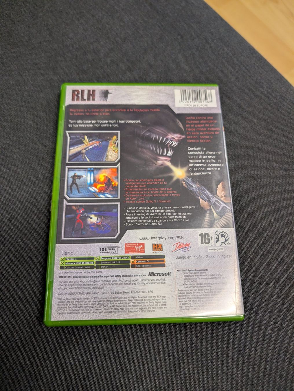 Spiele: RLH hunt or be hunted Microsoft xbox – Gebraucht aus Giubiasco von Ticinerd 1