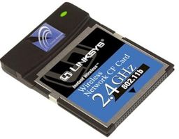Linksys - Instant Wireless Compact Flash Card 2.4 GHz