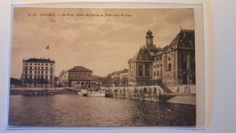 Ancienne CP Neuchâtel 1917 - Hôtel Belle vue et Poste