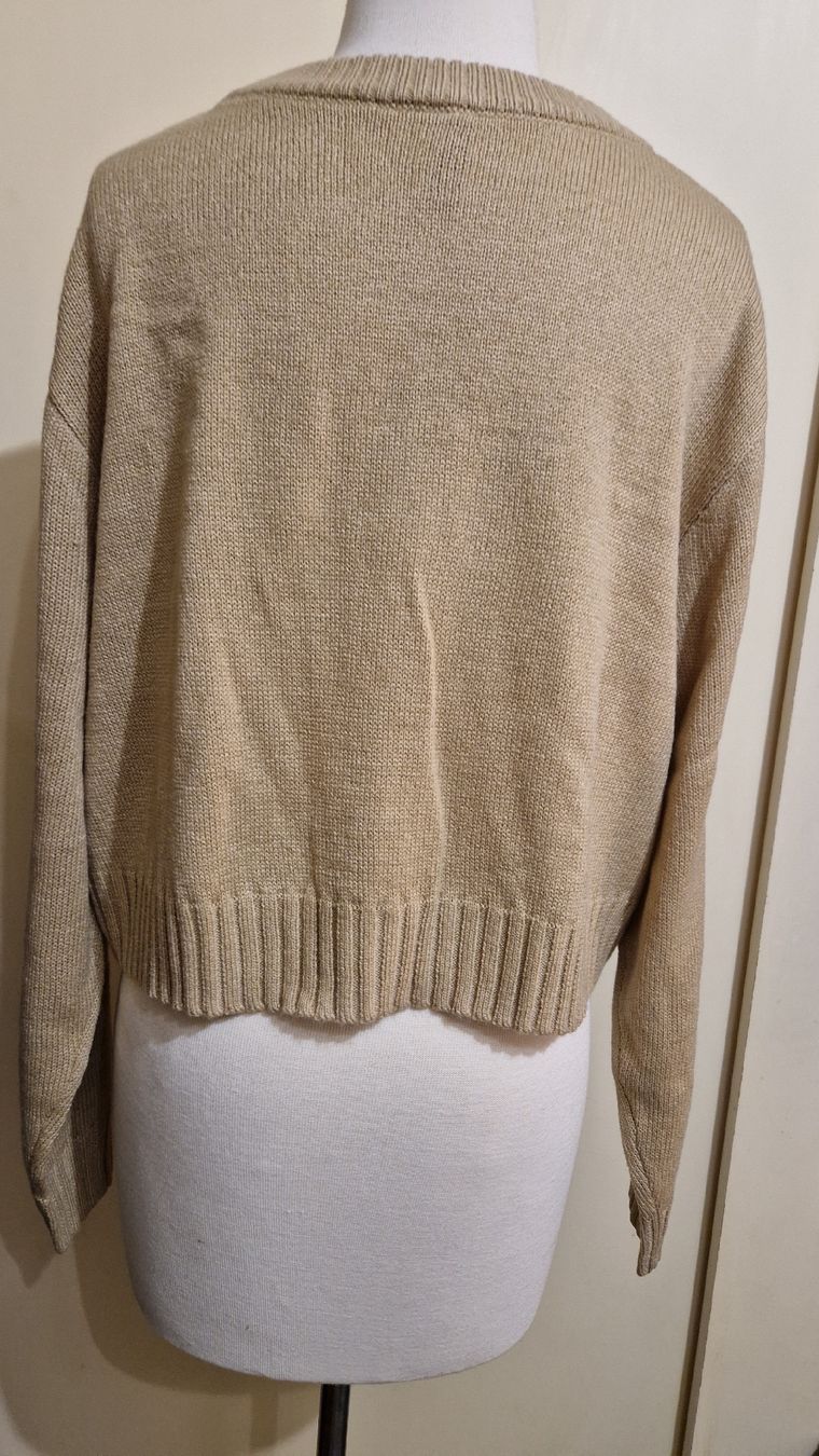 H&M Jacken: H&M Divided - Kurze Strickjacke Beige Gr. XL – Neu (gemäss Beschreibung) aus Oberengstringen von Sheera7 3