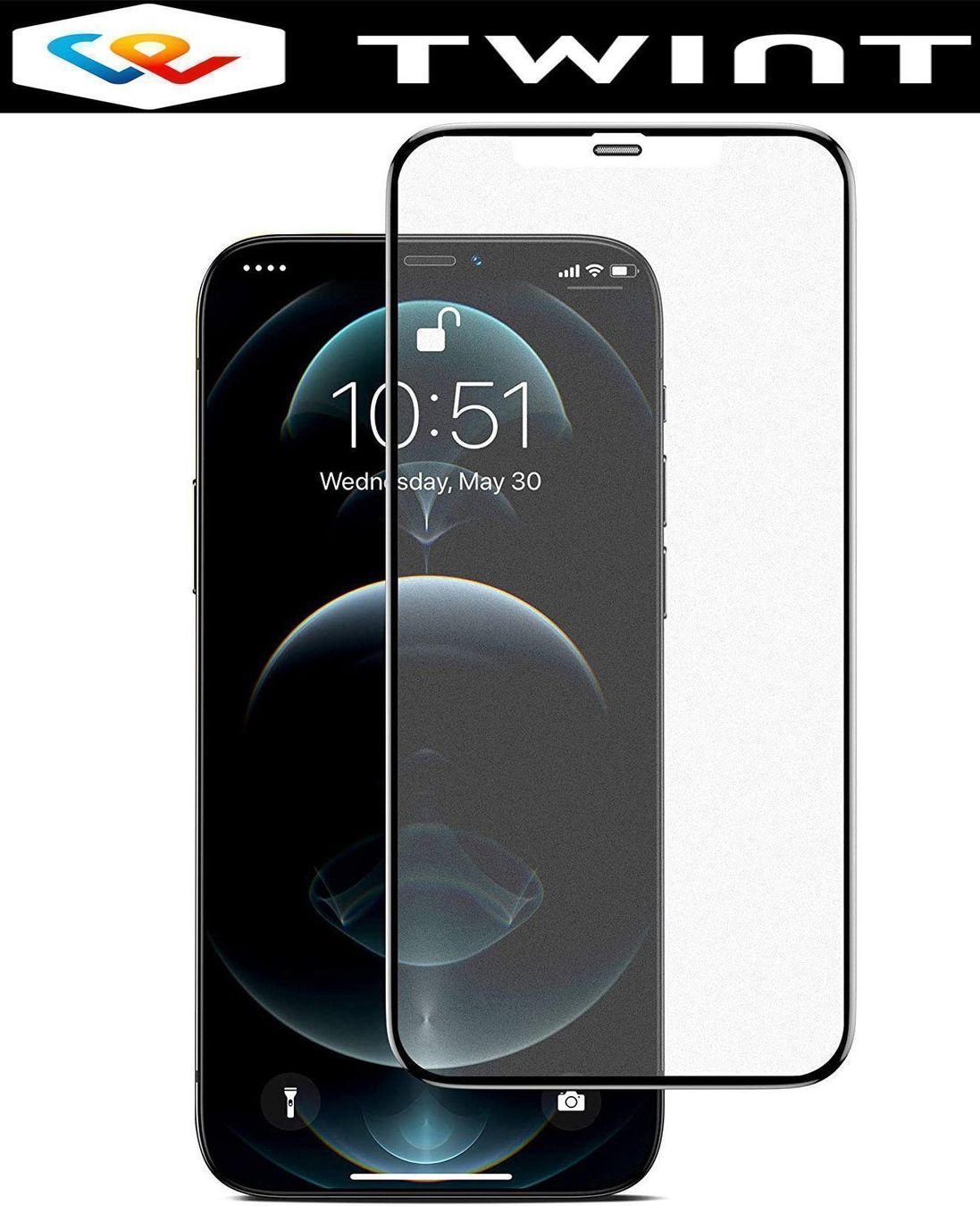 Cover & Protezioni schermo: iPhone 13 Pro Max Panzerglas Schutzglas FULL DISPLAY GLAS – Nuovo e nell'imballaggio originale da Volketswil venduto da coverandmore