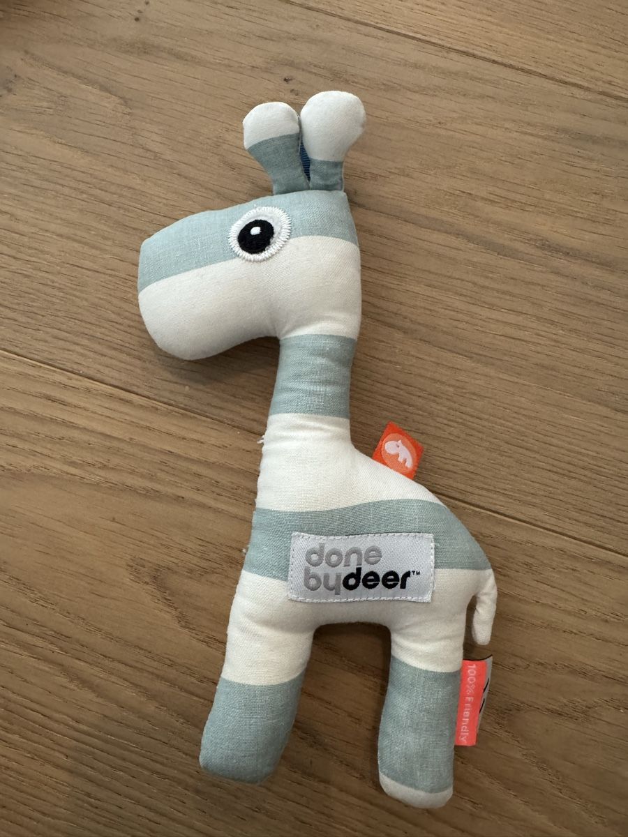 Giocattoli: Done by Deer Stofftier Giraffe mit Glocke – Usato da Küsnacht ZH venduto da ToddyGinger 2