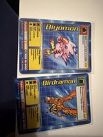 Digimon Sammelkarten Biyomon und Birdramon 1st edition DE