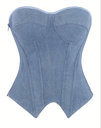 Denim Corsage Damen Grösse M neuwertig