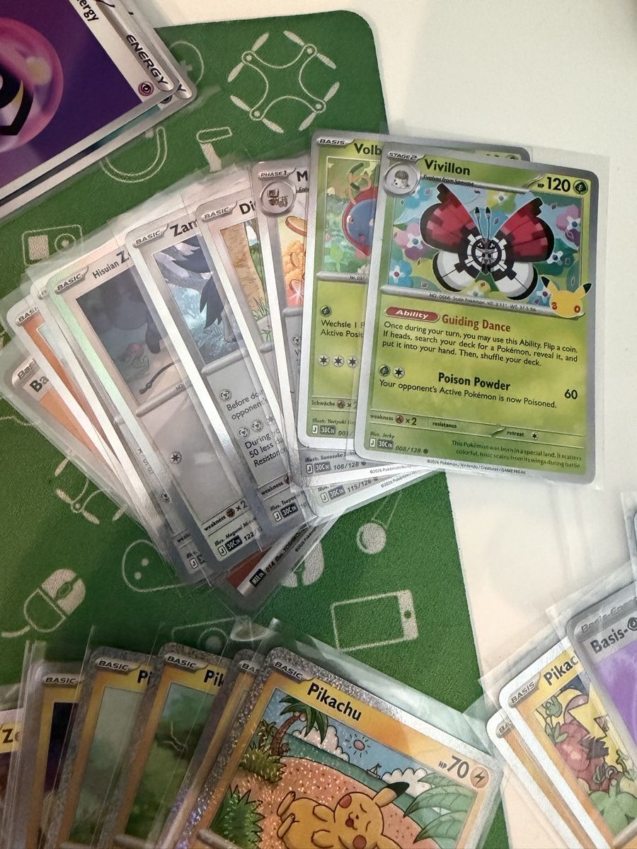 Pokémon Sammelbilder & Trading cards: 30th Anniversary Gemischt EN/DE – Gebraucht aus Lenzburg von cream_scream 5