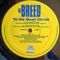 M.C. Breed ‎– To Da Beat Ch'all 12" US-1996 NM, DEADSTOCK