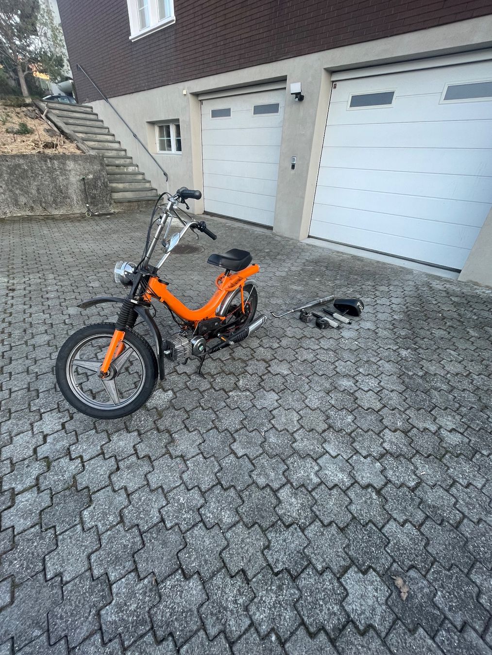 Ciclomotori: Manet Korado Supermaxi, Orange, Gebrauchter Zustand – Usato da Weissbad venduto da weissbad9057