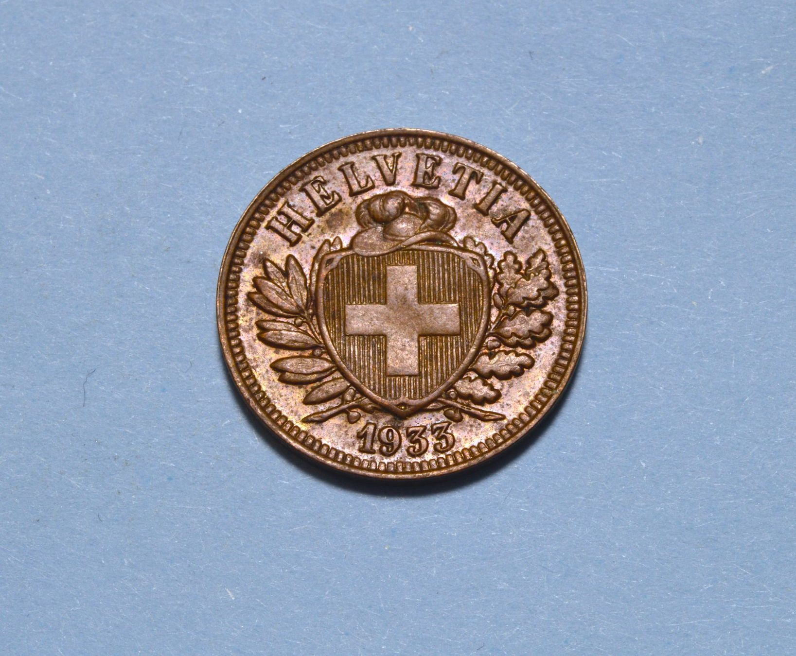 Toutes les monnaies: 2 Rappen 1933 – D'occasion à Oberglatt ZH par dil_85sh 2