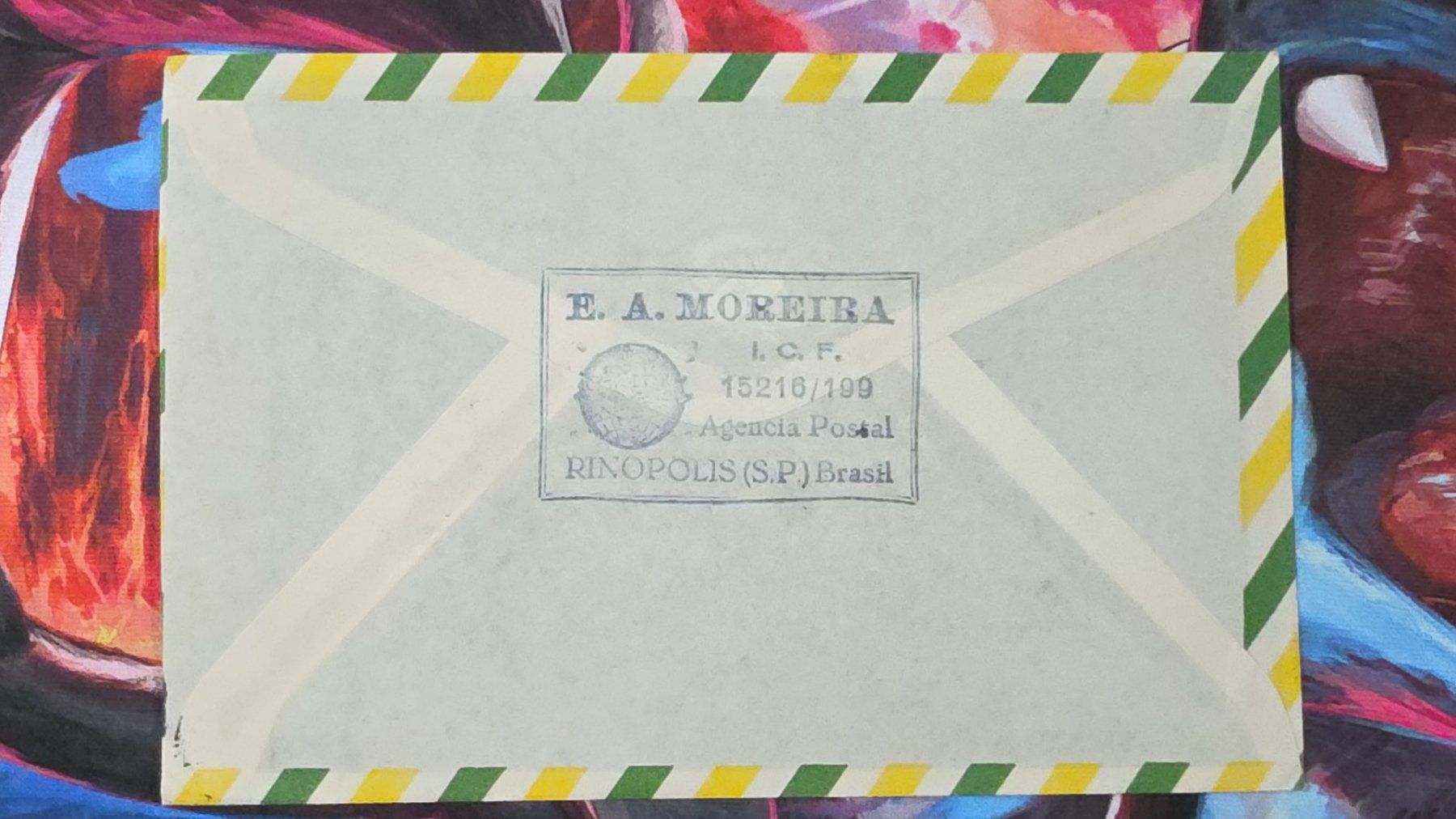 Tutti i francobolli: CL32 Enveloppe + Timbre Brasil 1958 – Usato da Cousset venduto da Patrick_Collections 1