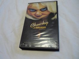 VHS Rare Videokassette - Chucky und seine Braut - Horror