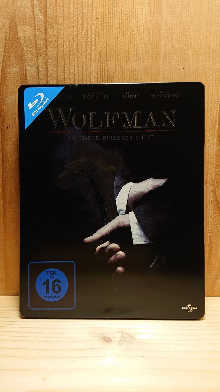 Tutti i DVDs: WOLFMAN Blu-Ray Steelbook – Usato da Wilderswil venduto da Exebub