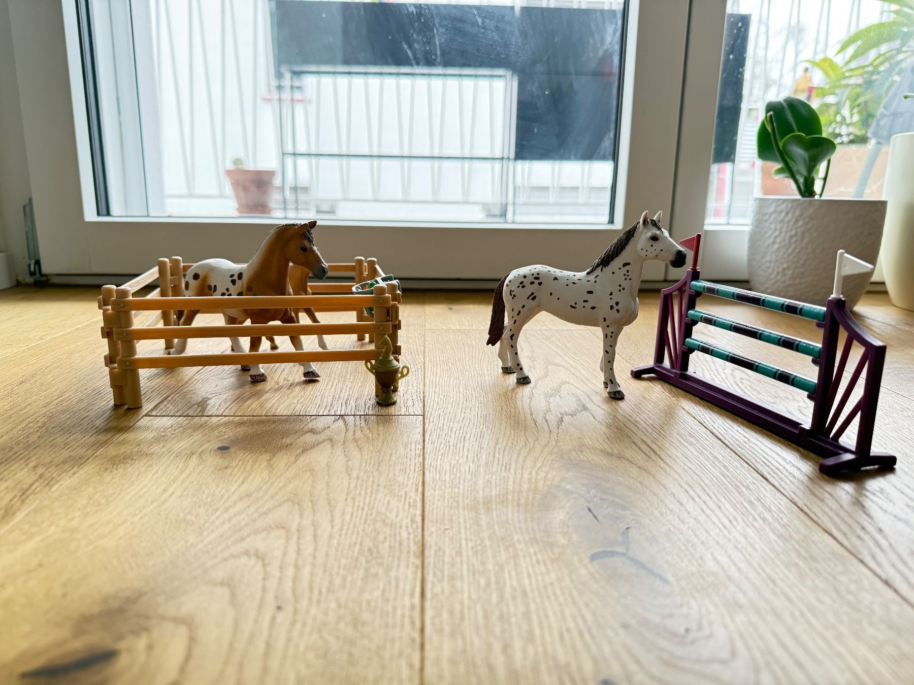 Schleich Giocattoli: Schleich HORSE CLUB Lisas Turnier-Training – Usato da Zürich venduto da frank.o