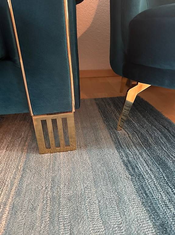 Divani: Sitzgruppe Türkis petrol Sofa Sessel – Usato da Rorschacherberg venduto da JulieDanielle 3
