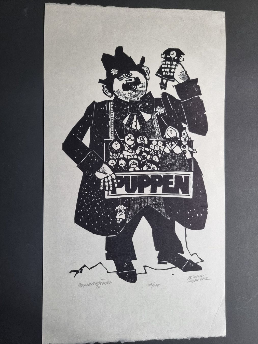 Poster & Bilder: WERNER HOFMANN LINOLSCHNITT SIGNIERT NUMMERIERT – Gebraucht aus Gersau von grafik-kunst 2