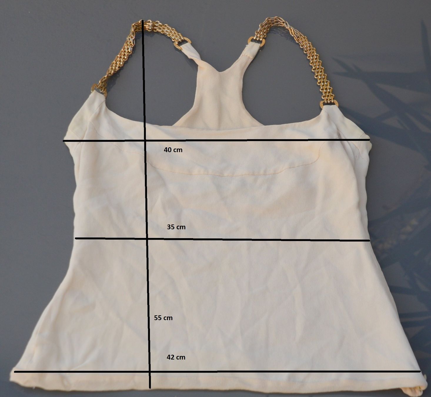 Versace Top: Seidentop Versace top en soie .S – Usato da Collonges venduto da arashee 2