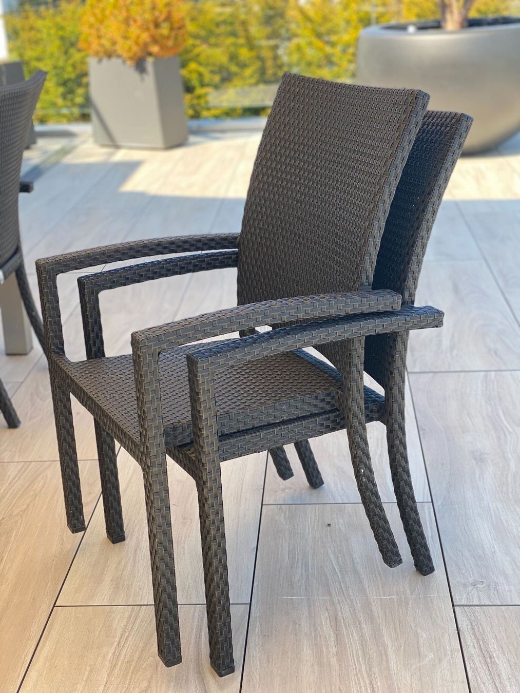 Gartentische: Teak Holz Gartentisch 220/100 – Gebraucht aus Schönenberg ZH von  4