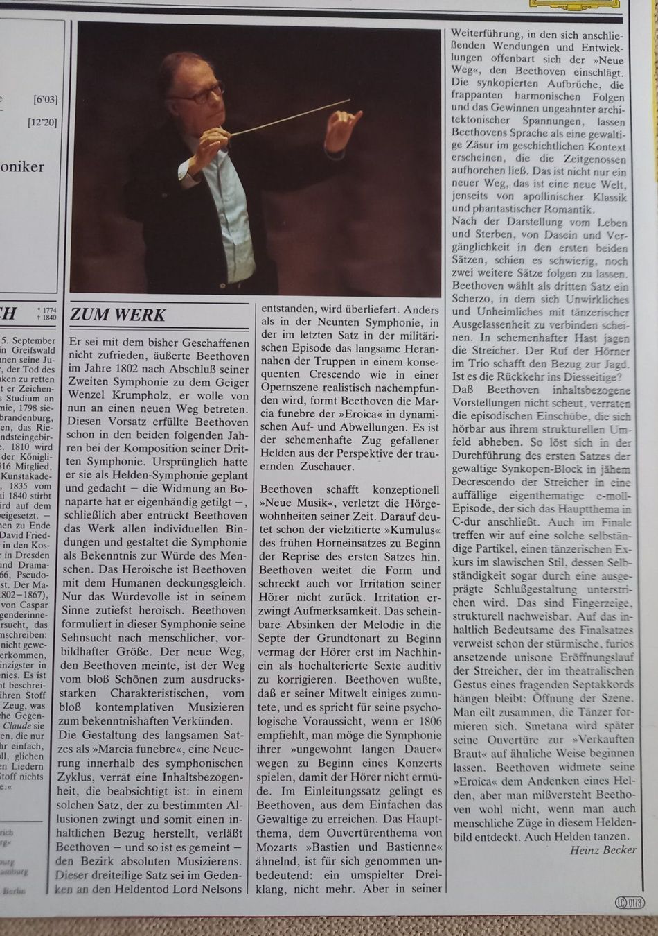Vinyles: KLASSIK-LP "BEETHOVEN" – D'occasion à Binningen par mar_2jlr 4