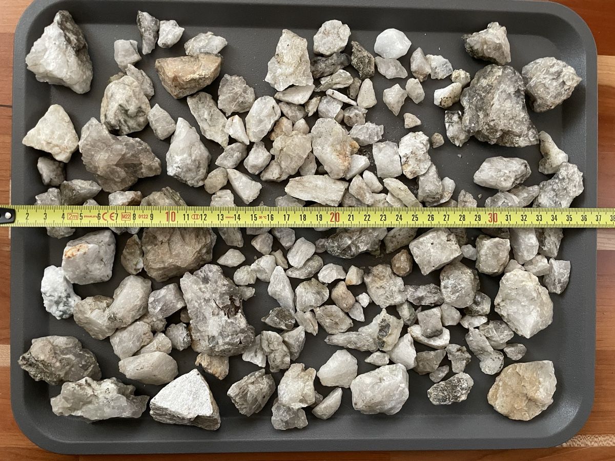 Mattoni da costruzione: Kieselsteine / Quarz Steine Sammlung – Usato da Rümlang venduto da euqinom16 6