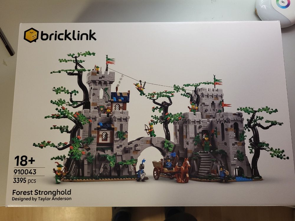Lego Kit di costruzioni: LEGO Bricklink Set 910043 Wald Festung - Neu! – Nuovo e nell'imballaggio originale da Ettiswil venduto da beekeper13