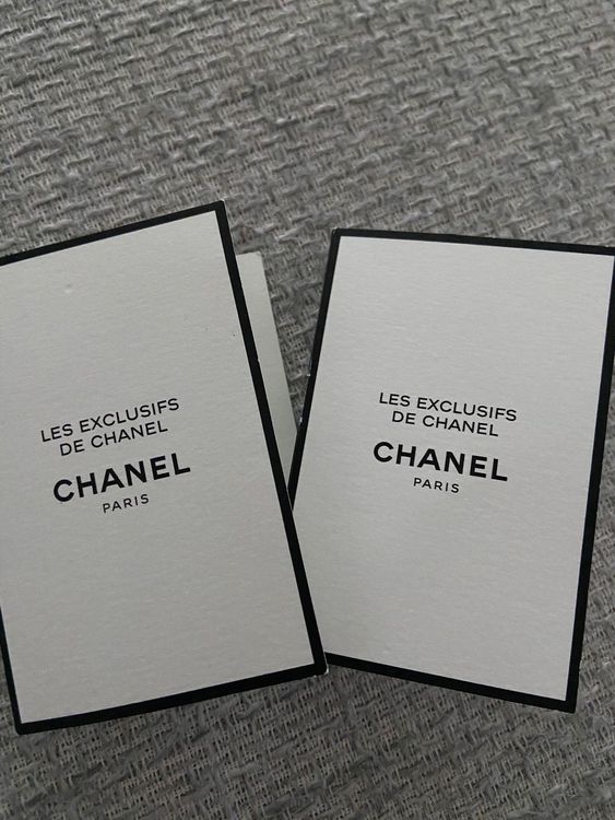 Chanel Les Exclusifs Parfum Proben (Neu und originalverpackt) in ...