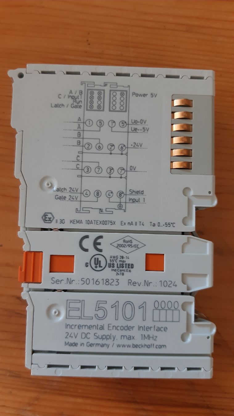 Beckhoff Componenti elettronici: Beckhoff EL5101 Inkremental-Encoder-Interface, neu – Nuovo (secondo la descrizione) da Oey venduto da Parkplatzbrocki 1