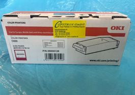 Original Oki C650, Oki C651dn magenta Toner, 09006128
