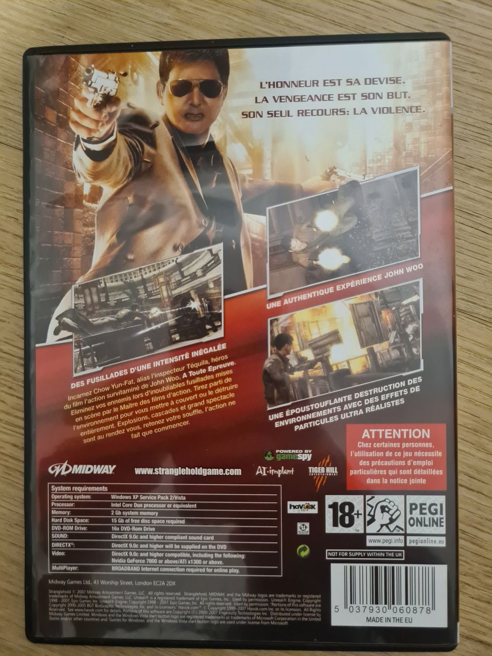 Spiele: Stranglehold (2 DVD) (Multilanguage) - PC – Gebraucht aus Carouge GE von Franllo 1