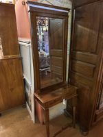 Antiker Spiegelschrank Nussbaum