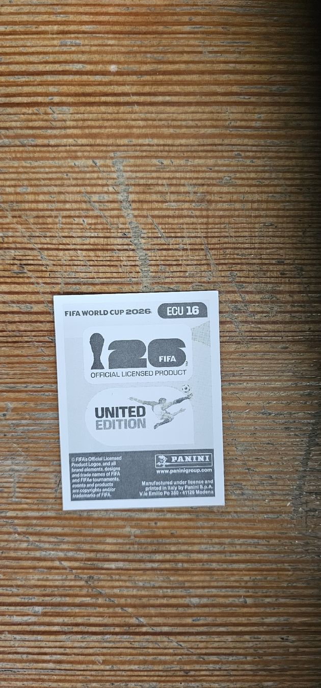 Panini Sammelbilder & Trading cards: Fifa World Cup Panini ECU 16 – Neu und originalverpackt aus Biel VS von volcom8702 1