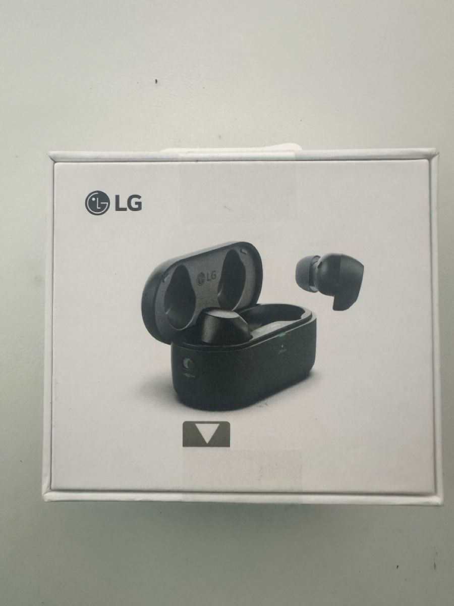 LG Cuffie: LG Tone Free Kopfhörer Schwarz – Nuovo e nell'imballaggio originale da Hochdorf venduto da Blitzman83