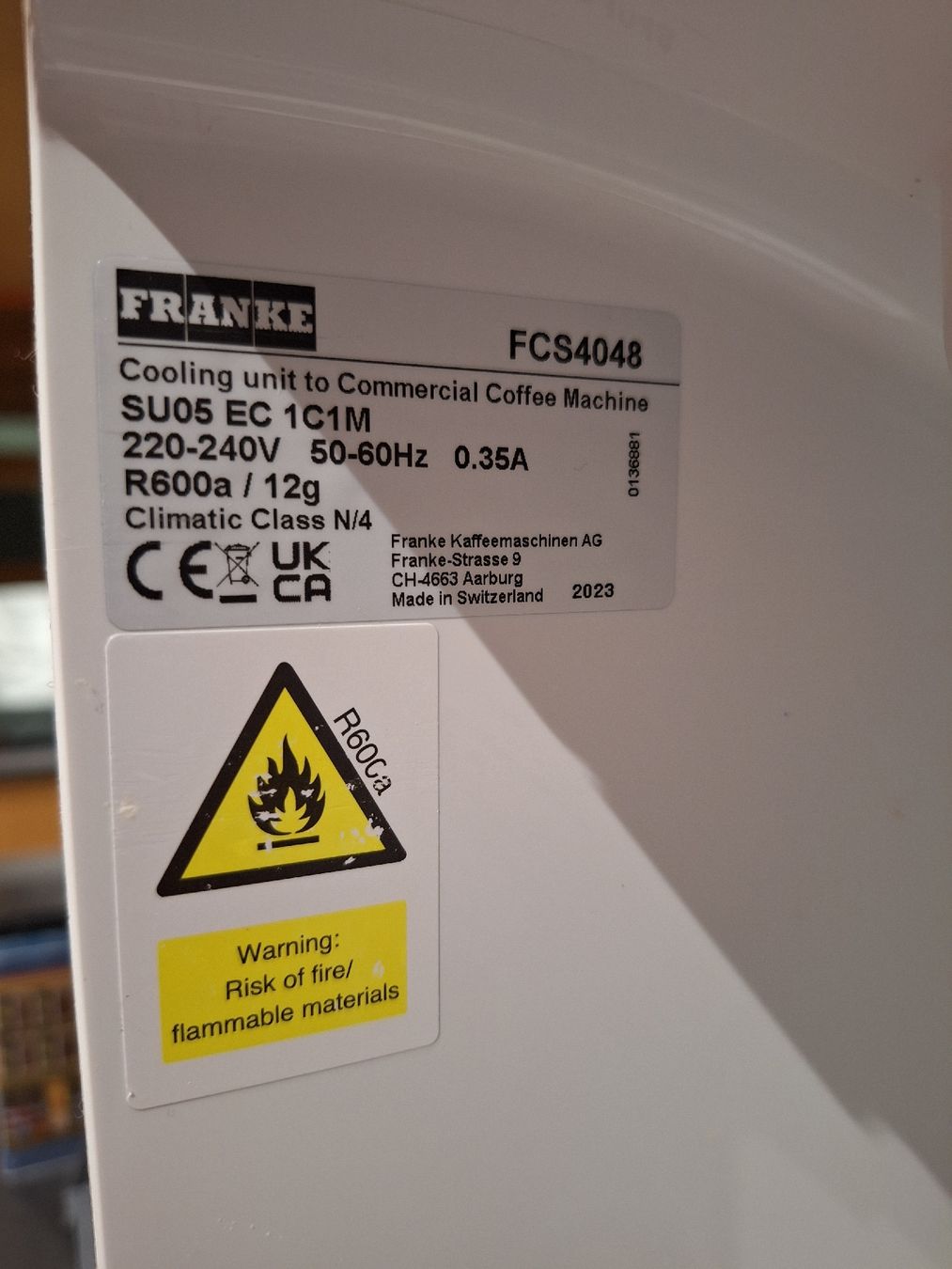 Franke Machines à café & Machines à expresso: Franke A400 Kaffeemaschine professionell – D'occasion à Thalheim AG par _mire_ 3