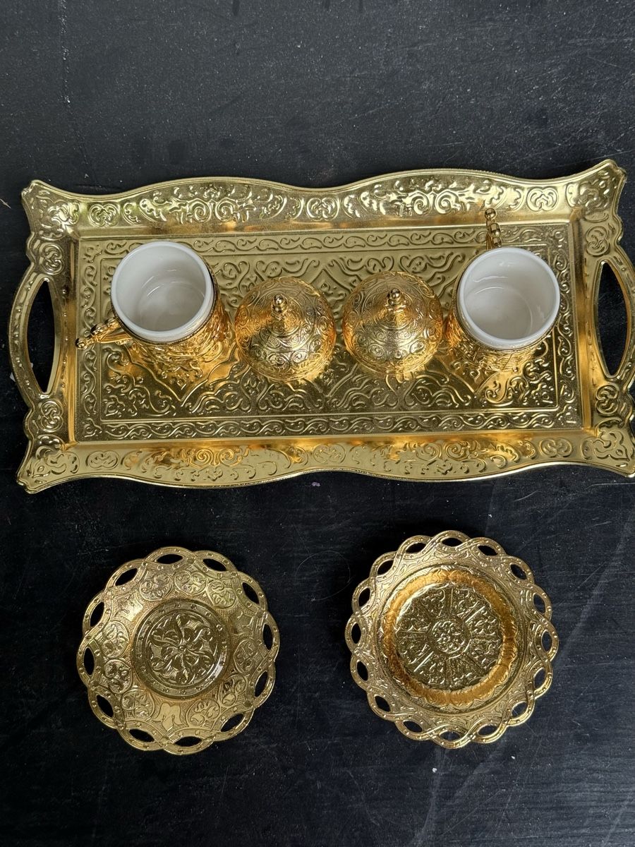 Teiere: Ensemble de café turkish vintage – Usato da Lausanne venduto da artnouveau04 2