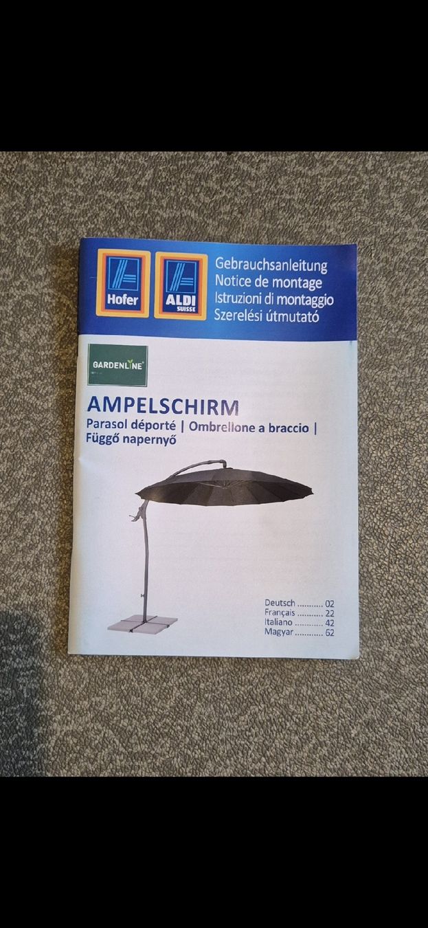 Parasols: Ampelschirm Durchmesser 3m – Neuf (Voir description) à Hinwil par sus_99nj 1