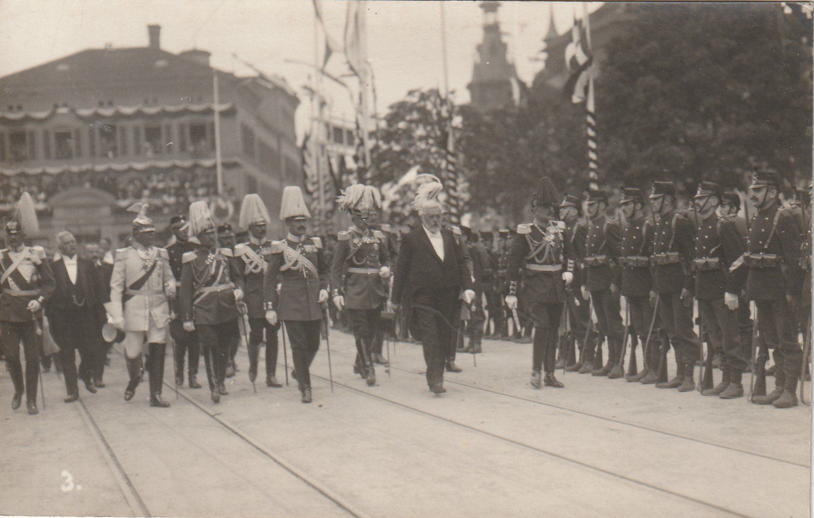 Ansichtskarten: Deutscher Kaiserbesuch 1912 – Gebraucht aus Rorschacherberg von fratovi2