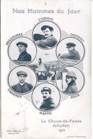 CHAUX - de - FONDS, aviation 1912 nos hommes du jour