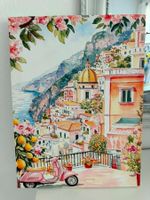 Dekorative Wandbild Amalfi Italien  neu